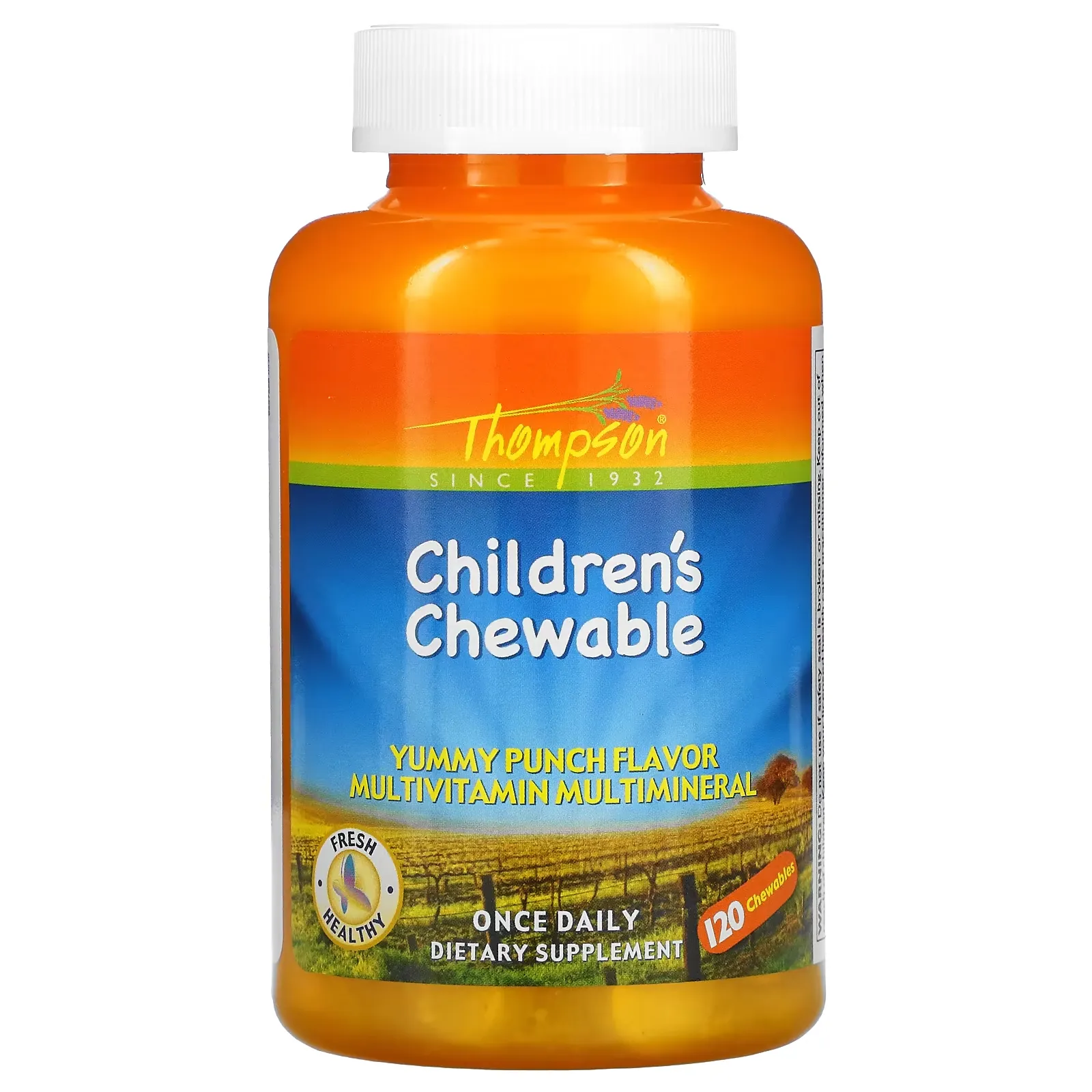 Children's Chewable, Yummy Punch, 120 Chewables