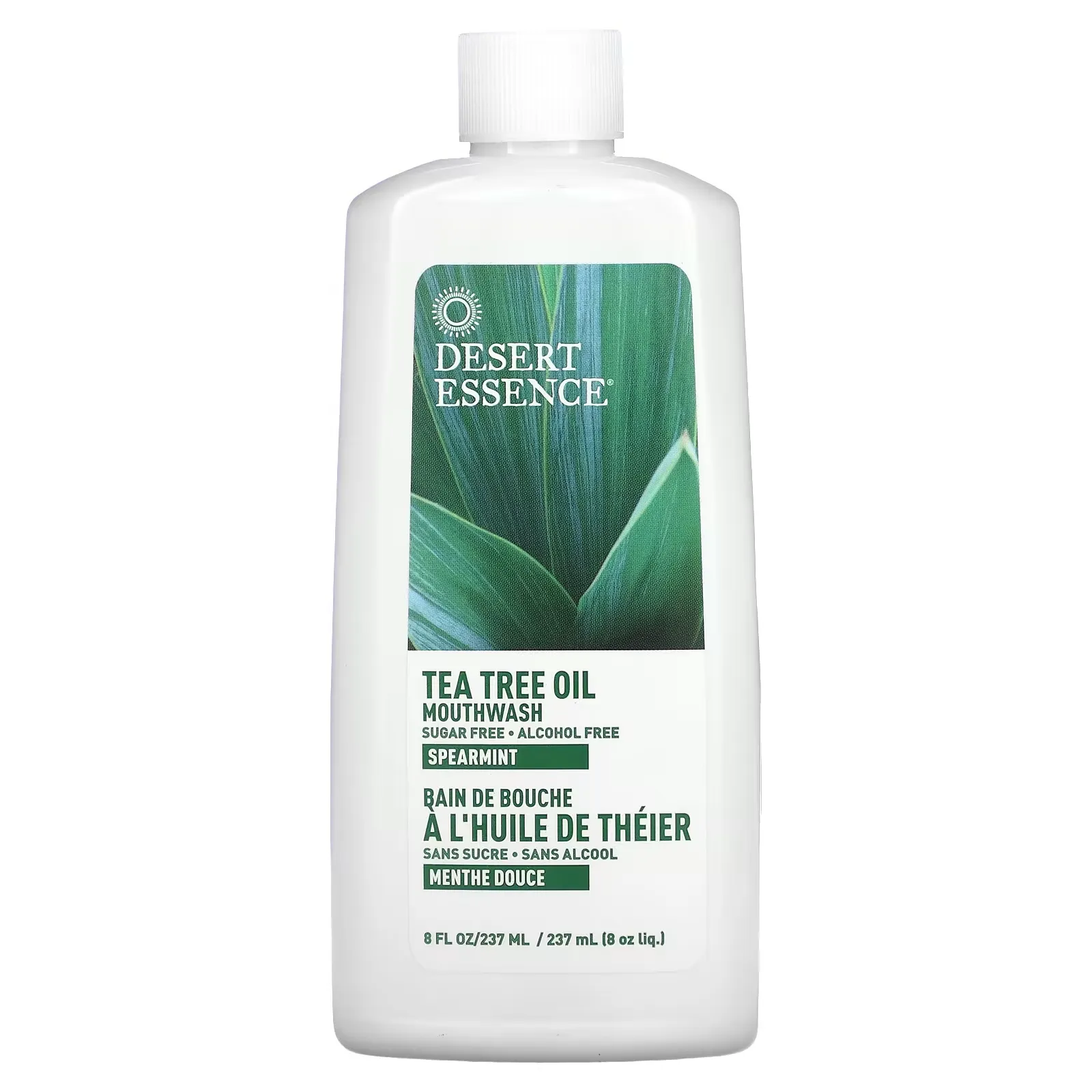 Tea Tree Oil Mouthwash, Spearmint , 8 fl oz (237 ml)