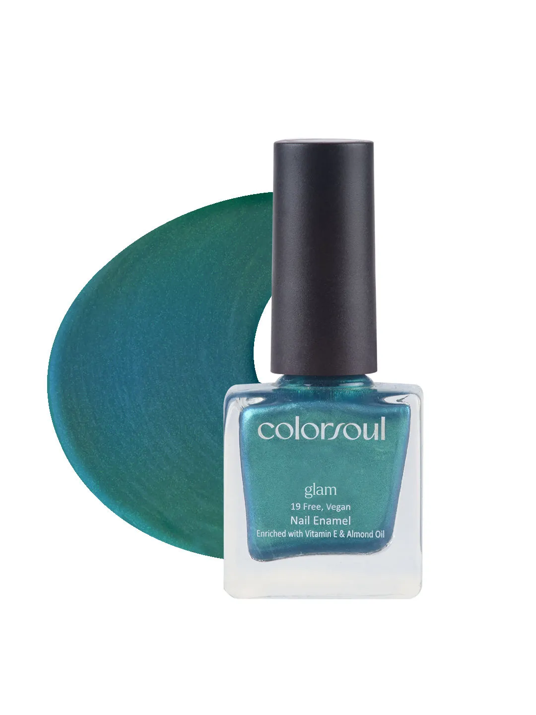 ColorSoul Glam Nail Enamel - Blue Milkyway