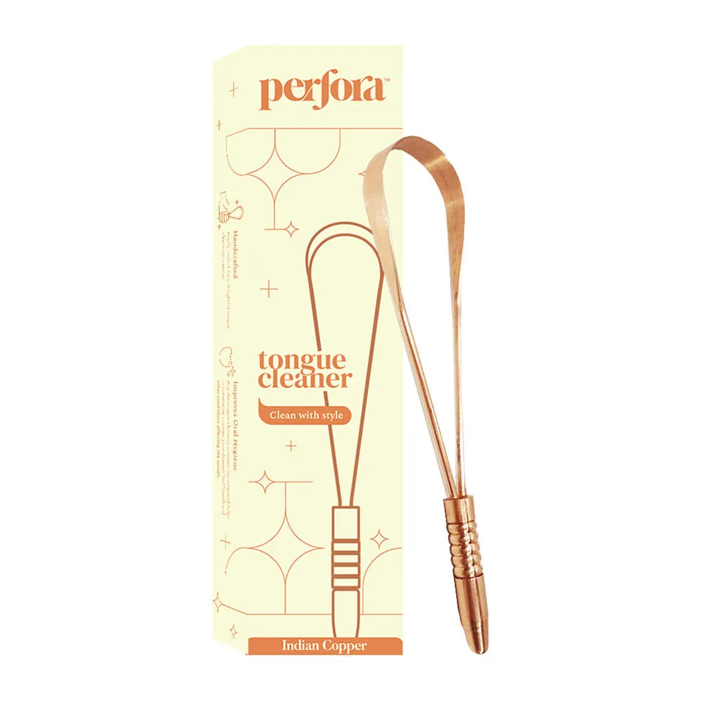 Perfora Tongue Cleaner - Indian Copper