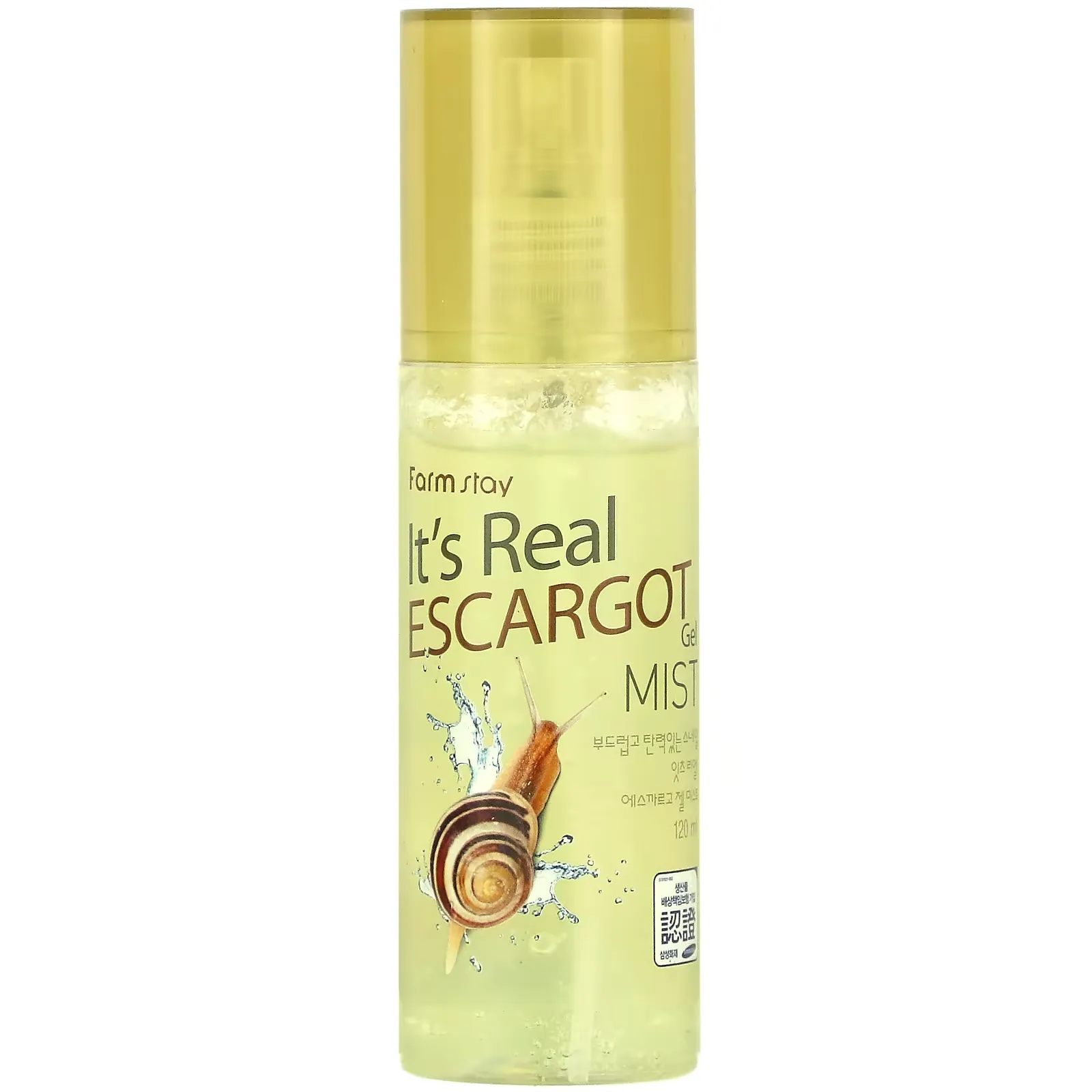 It's Real Escargot Gel Mist, 120 ml