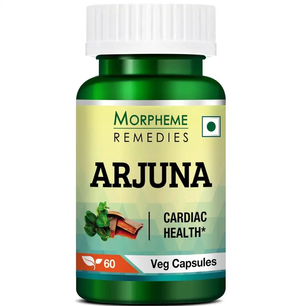 Morpheme Remedies Arjuna (500mg),  60 veggie capsule(s)