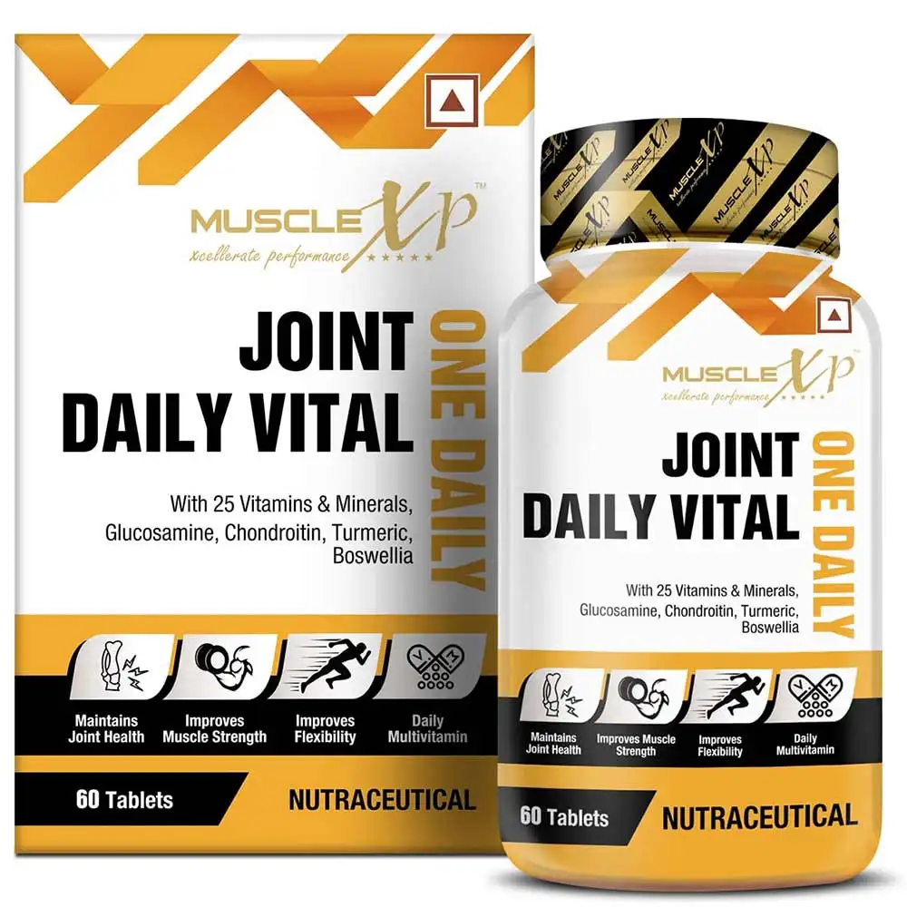 MuscleXP Joint Daily Vital One Daily,  60 tablet(s)  Unflavoured