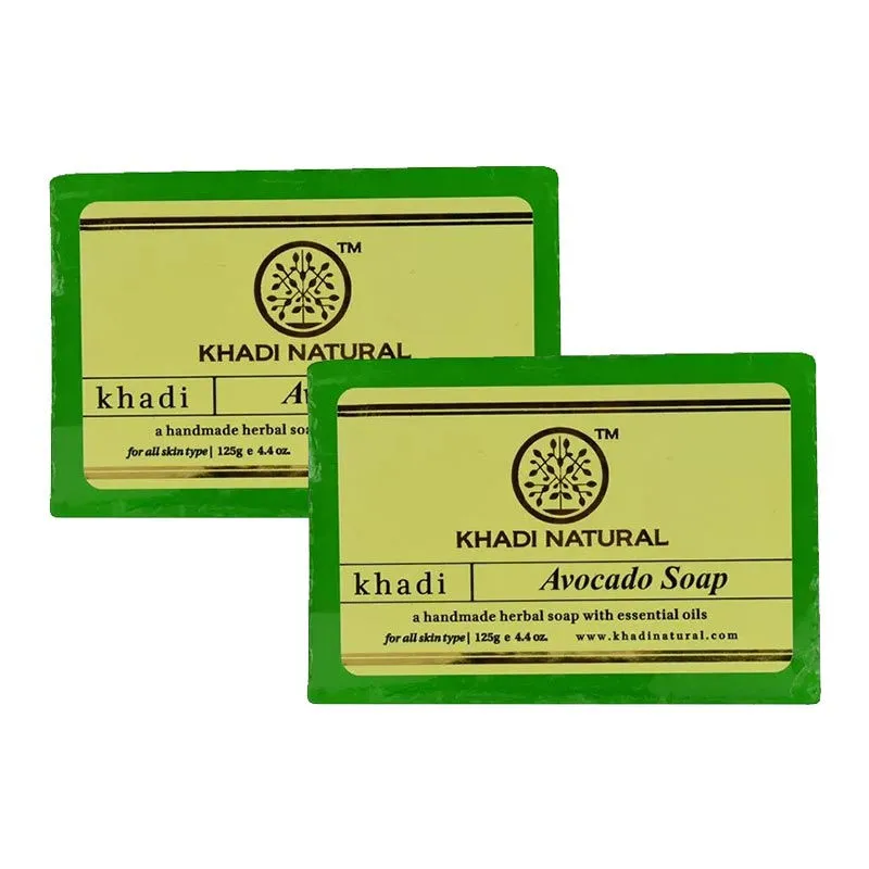 Khadi Natural Ayurvedic Avocado Soap - Pack of 2