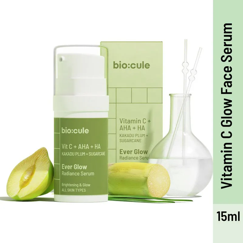 Biocule Ever Glow Radiance Vitamin C Face Serum For Glowing Skin