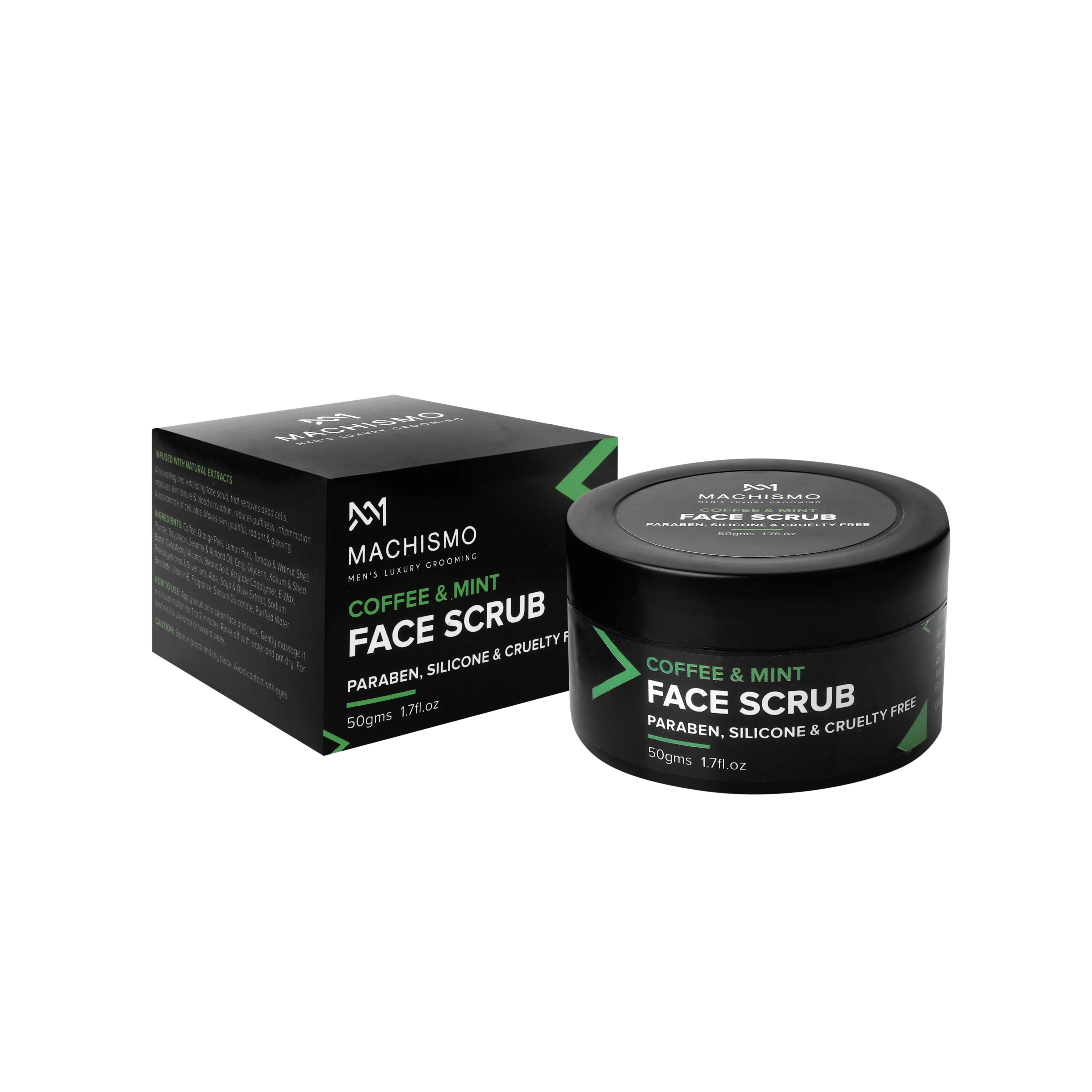 Machismo Coffee & Mint Face Scrub