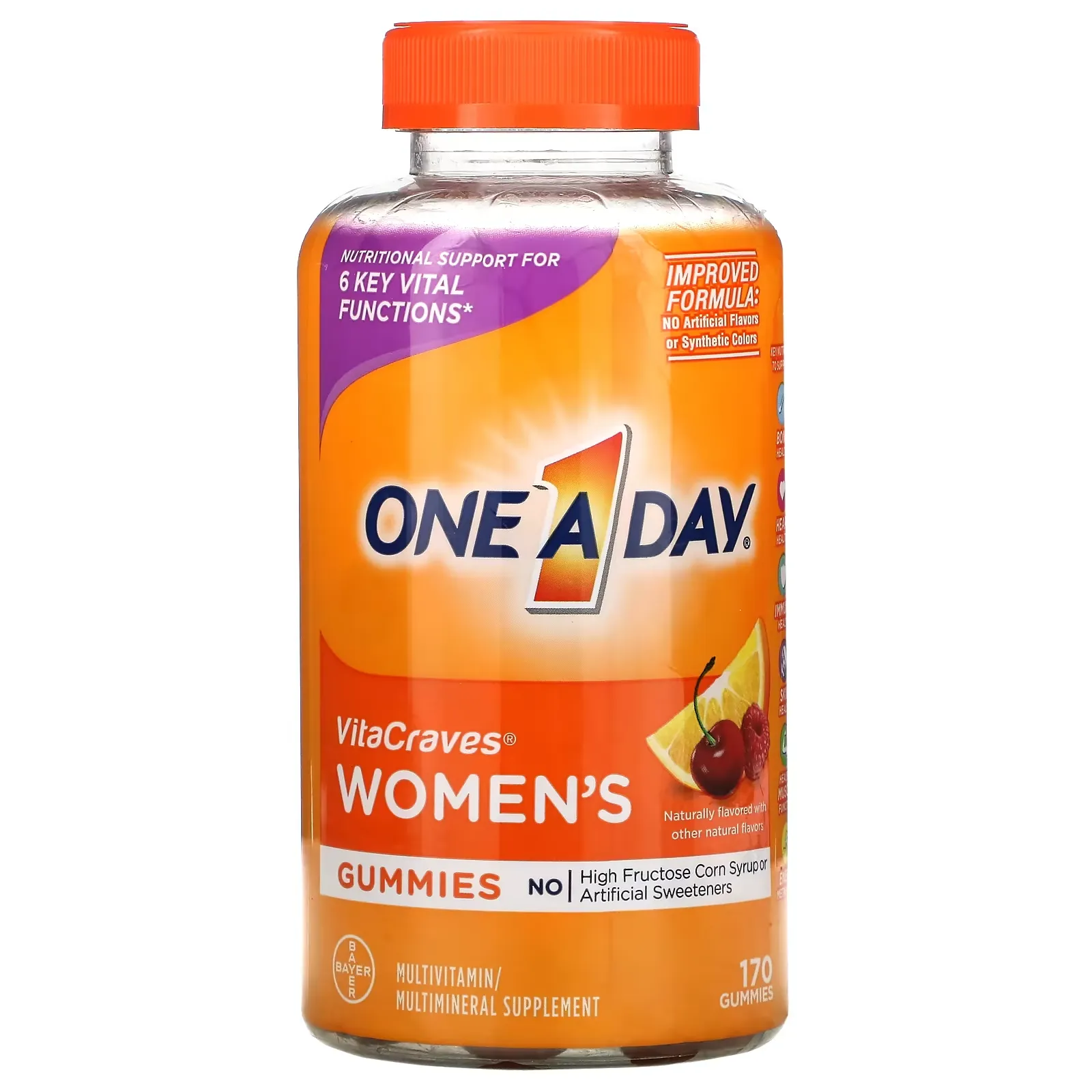 Women's VitaCraves, Multivitamin/Multimineral Supplement, 170 Gummies