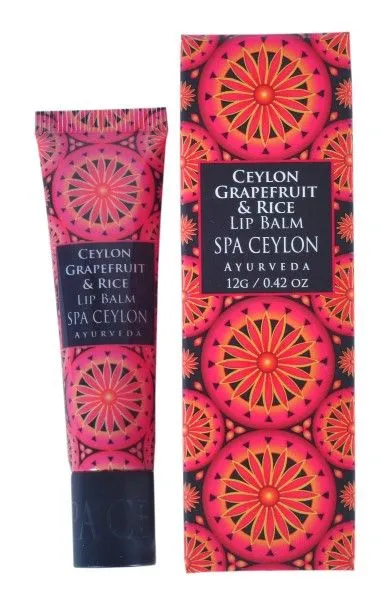 Spa Ceylon Luxury Ayurveda Ceylon Grapefruit & Rice Lip Balm