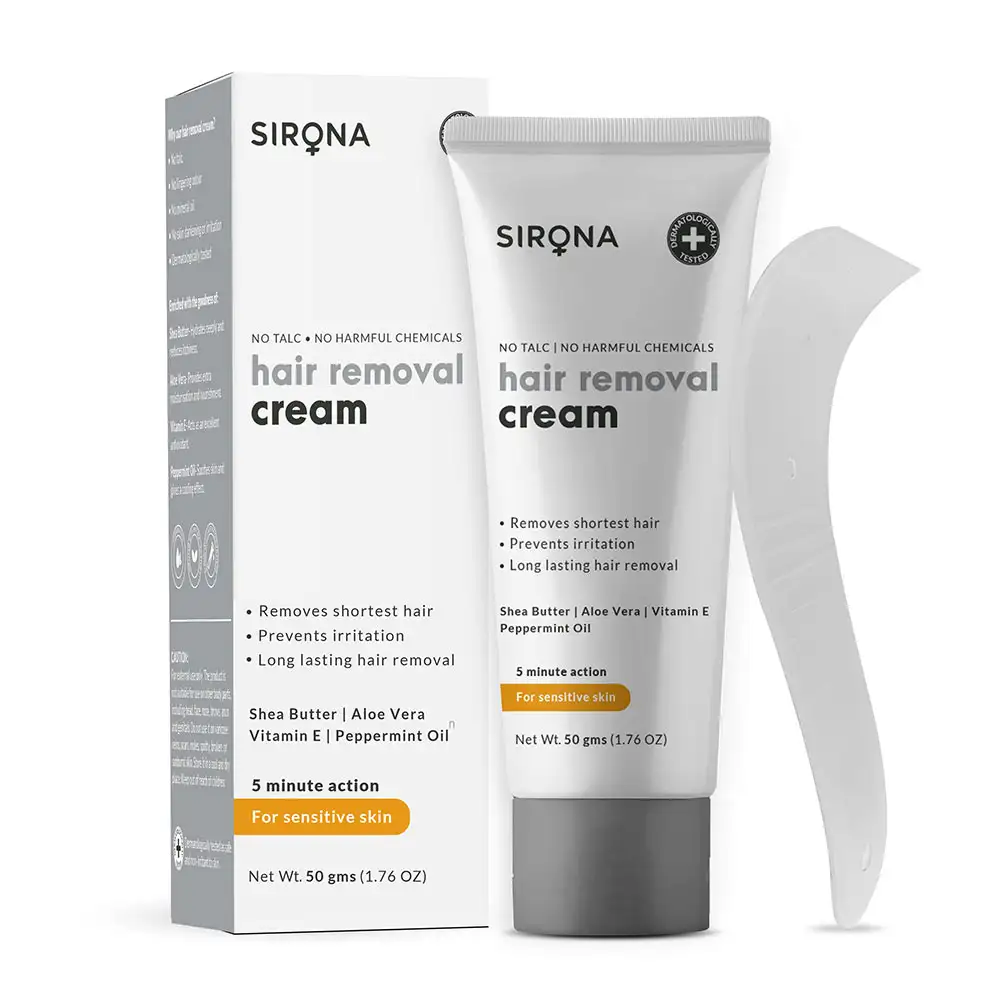 Sirona Hair Removal Cream,  50 g  for Sensitive Skin