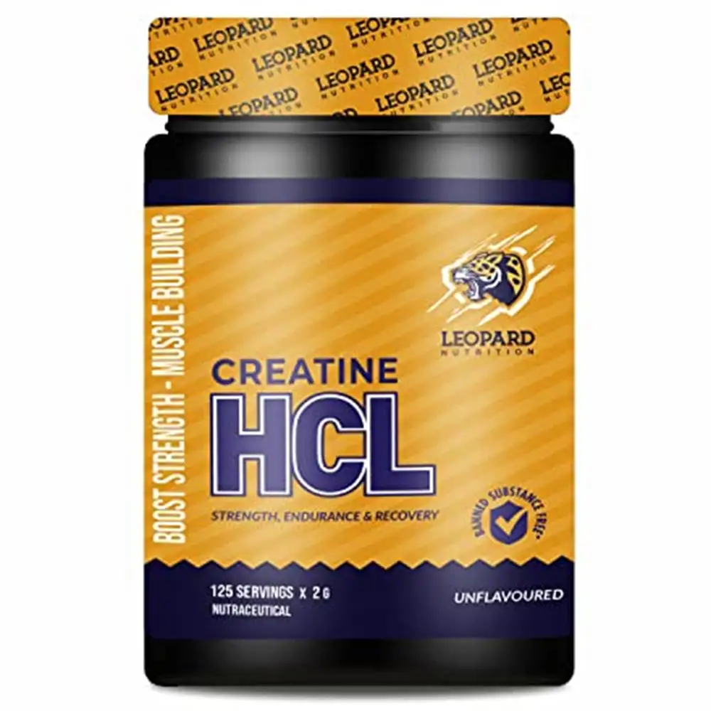 Leopard Nutrition Creatine HCL,  Unflavoured  0.55 lb