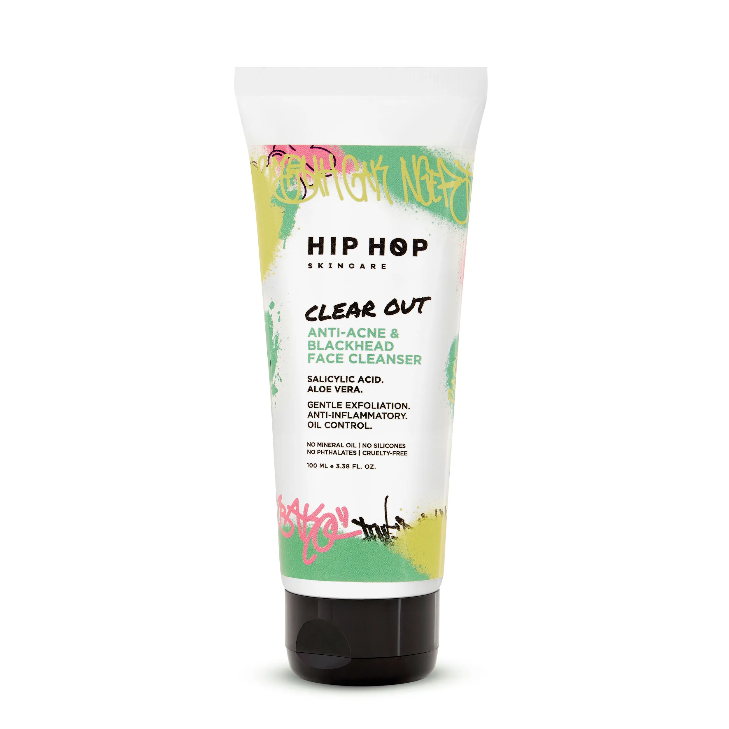 Hiphop Skincare Clear Out Anti-acne & Blackhead Face Cleanser