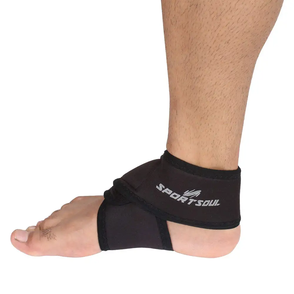 SportSoul Ankle Binder,  Black  Free Size