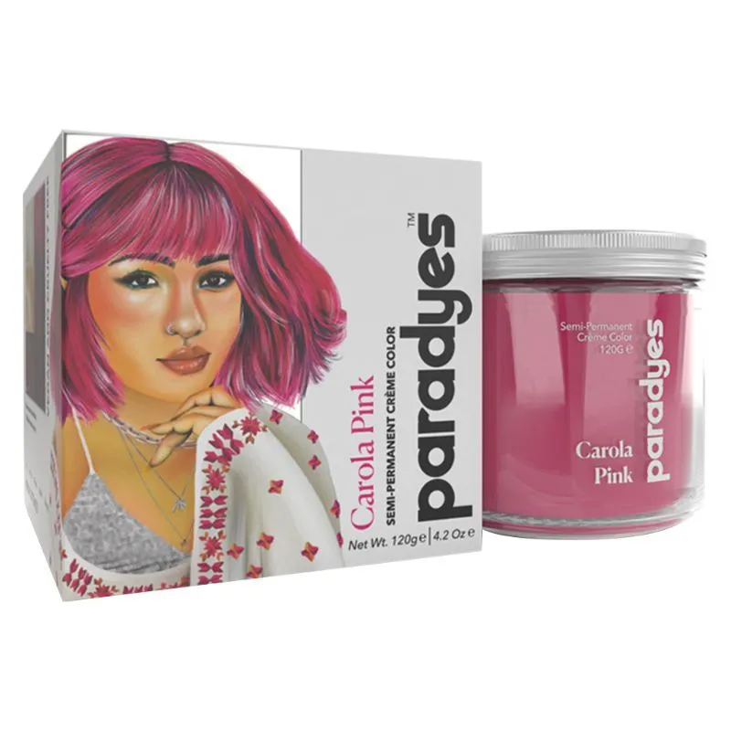 Paradyes Hair Color Jar - Carola Pink