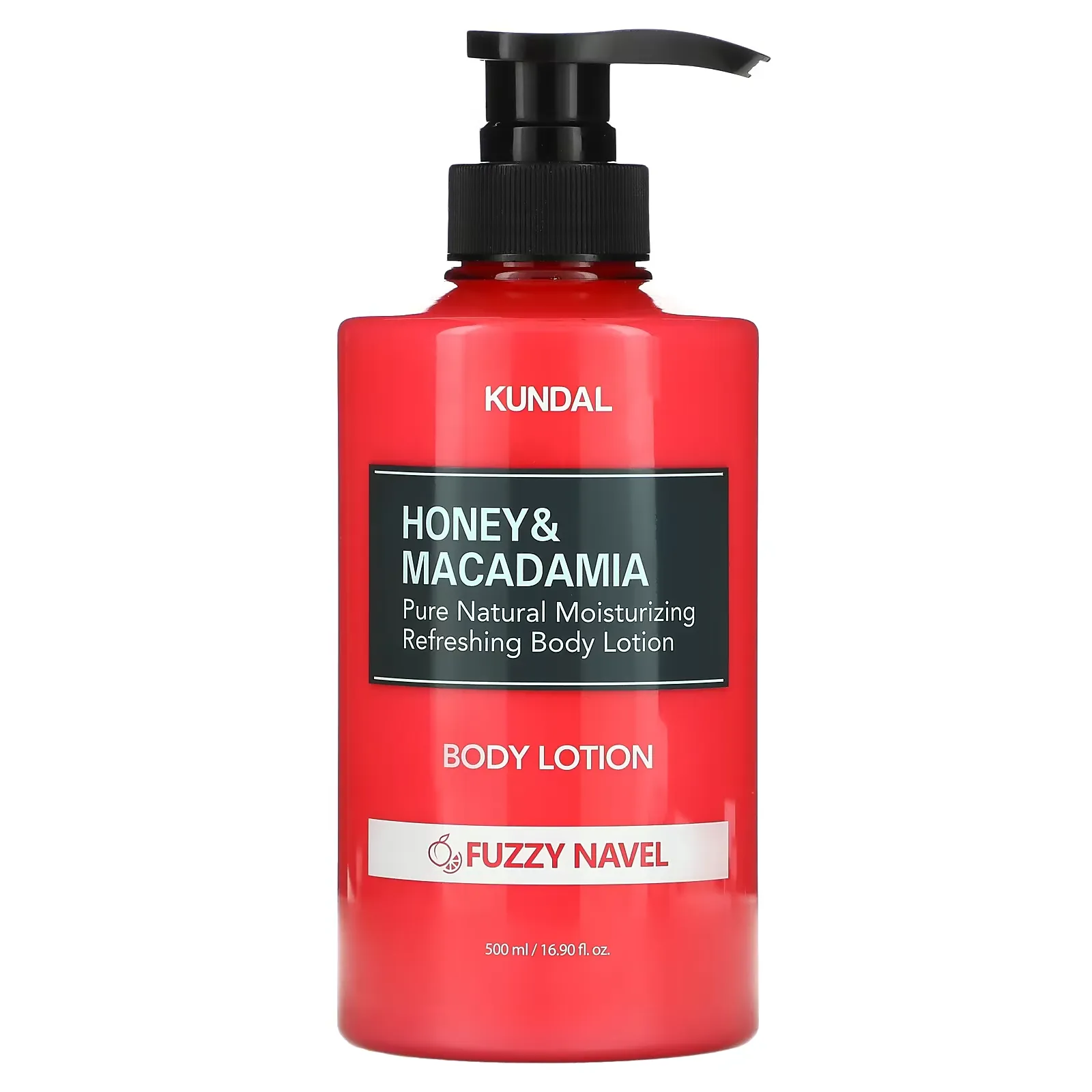 Honey & Macadamia, Body Lotion, Fuzzy Navel, 16.9 fl oz (500 ml)