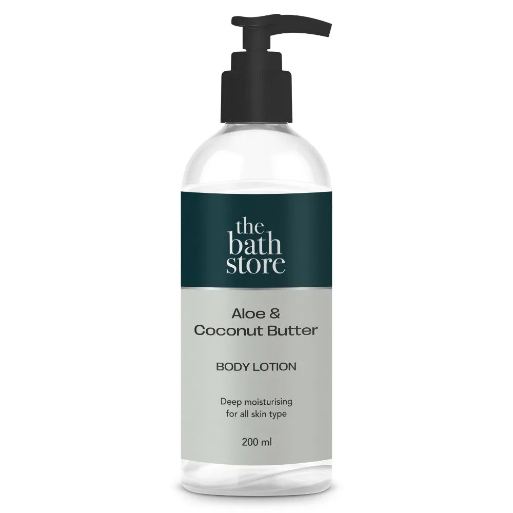 The Bath Store Aloe & Coconut Butter Body Lotion