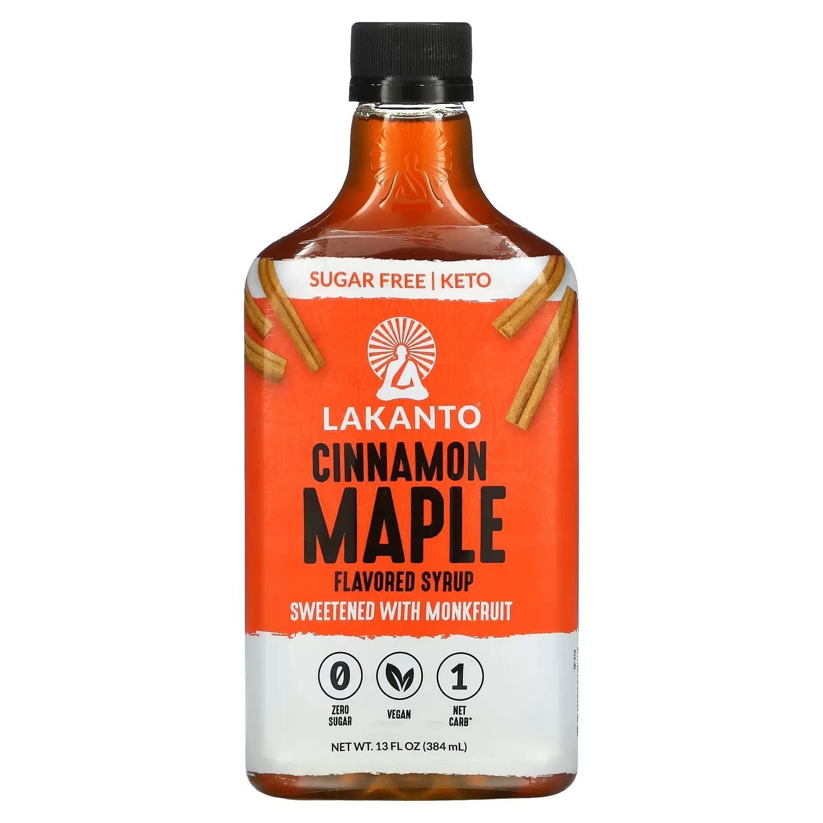 Cinnamon Maple Flavored Syrup, 13 oz (384 ml)