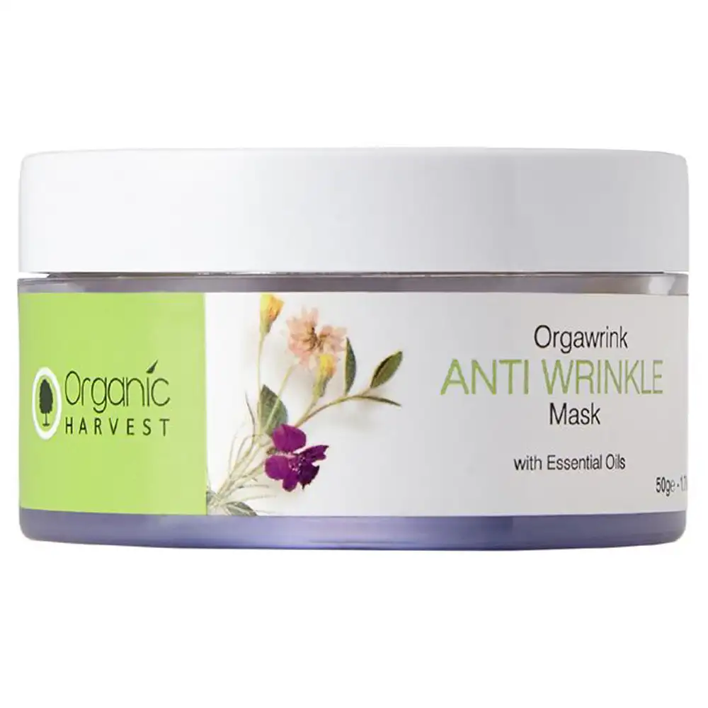 Organic Harvest Anti Wrinkle Mask,  50 ml  for All Skin Types