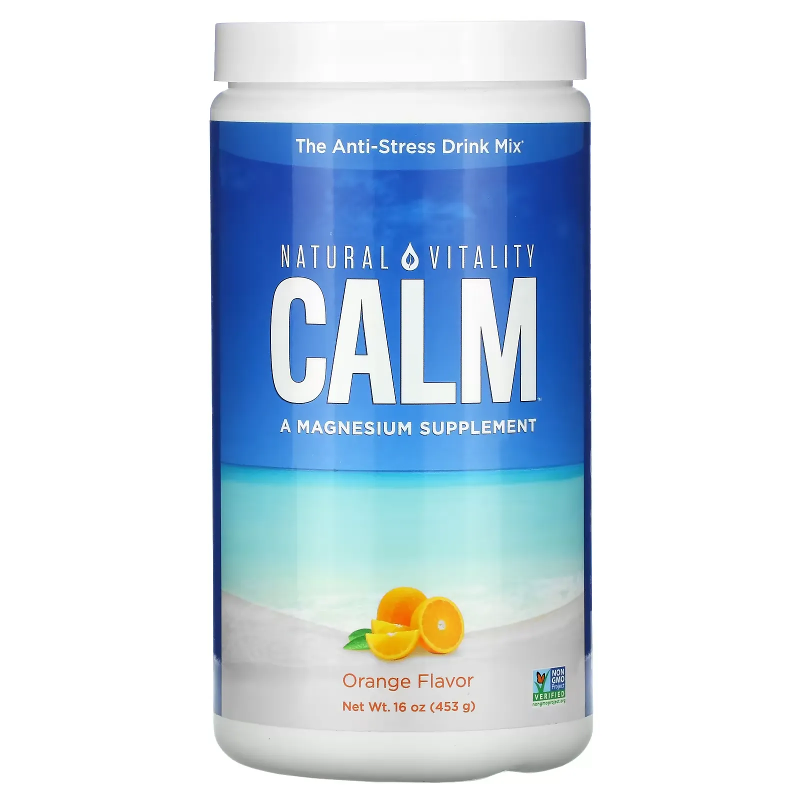 CALM, The Anti-Stress Drink Mix, Orange, 16 oz (453 g)