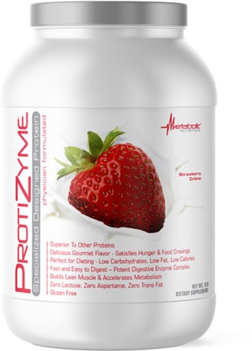 Protizyme Protein - Strawberry Creme - 2lb