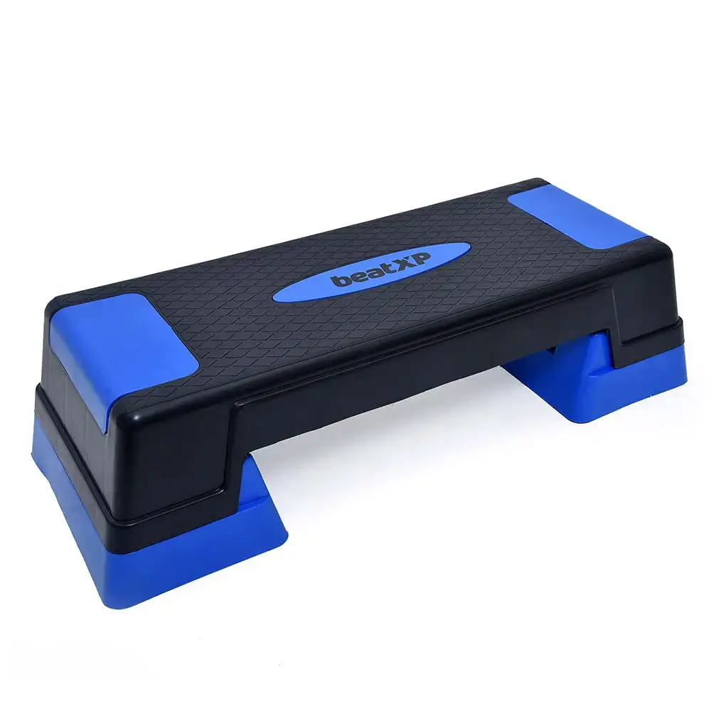 beatXP Premium Aerobic Stepper,  Black & Blue  78x18 cm