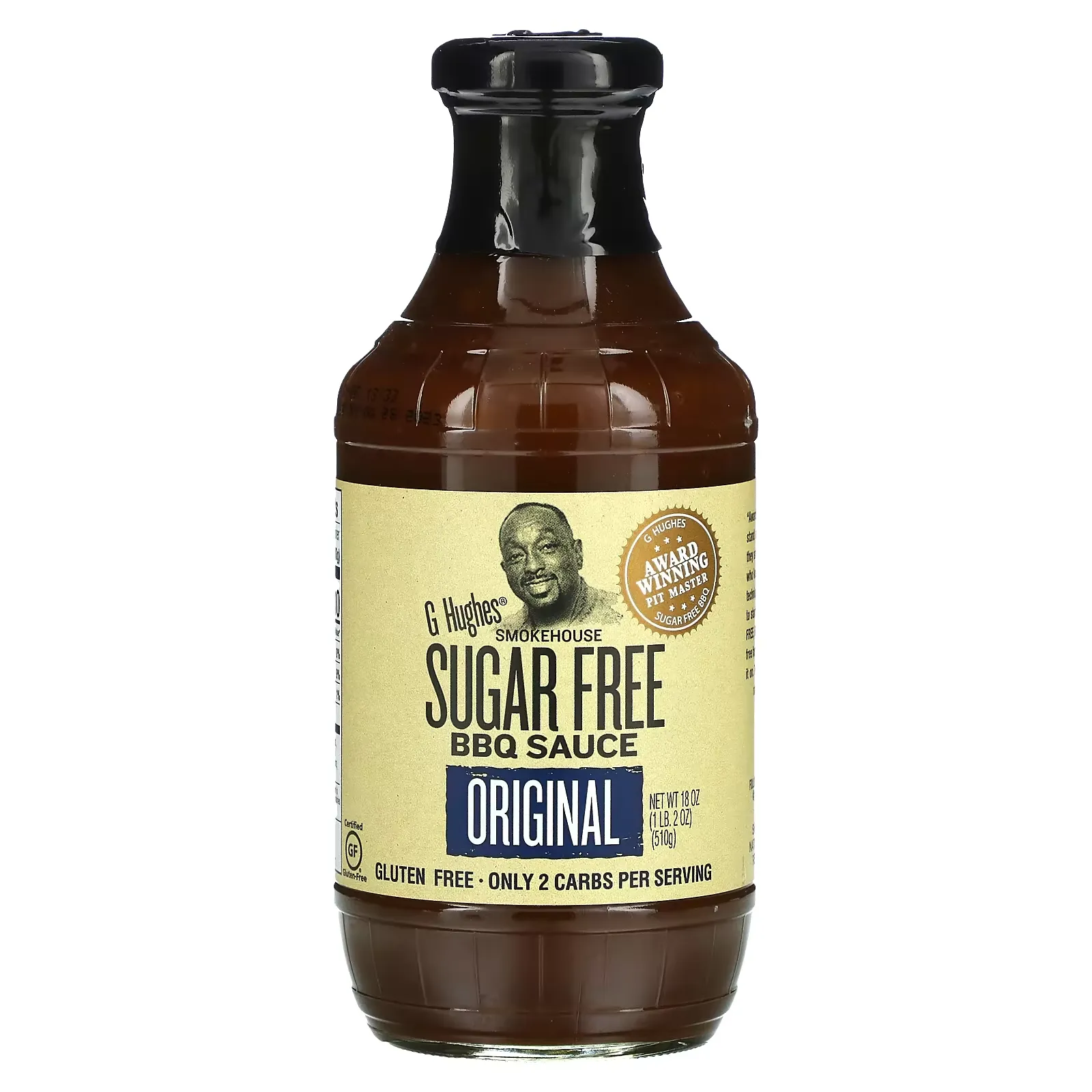 Sugar Free BBQ Sauce, Original, 18 oz (510 g)