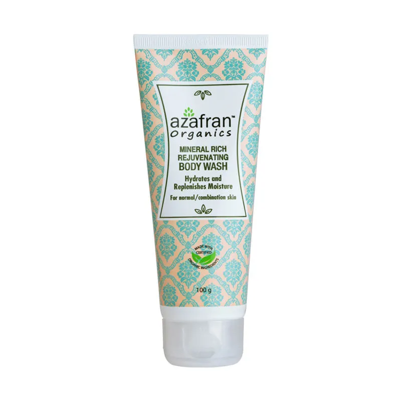 Azafran Organics Mineral Rich Rejuvenating Body Wash