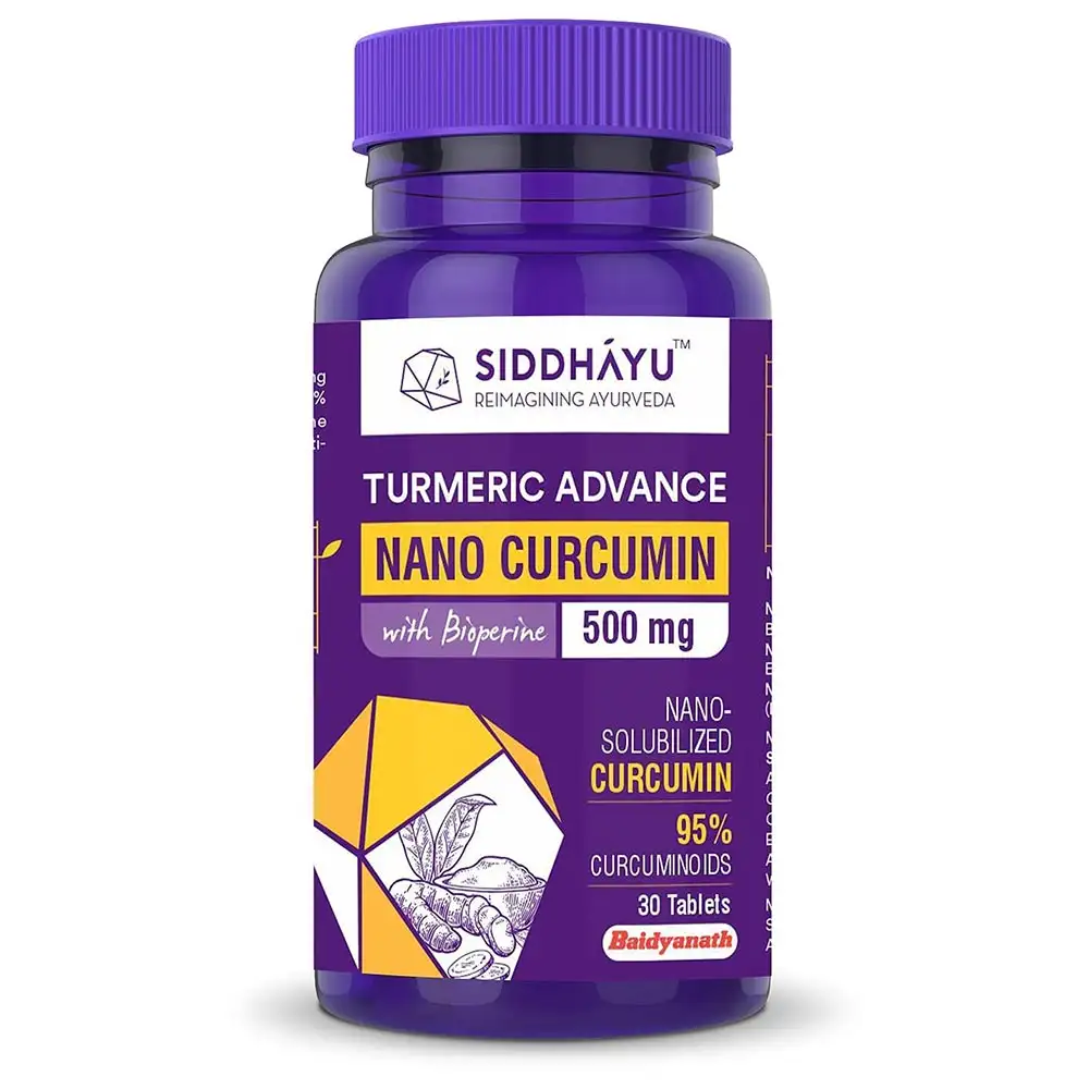 Siddhayu Turmeric Advance Nano Curcumin,  30 tablet(s)