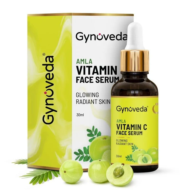 Gynoveda Amla Vitamin C Face Serum For Glowing Clean And Clear Skin