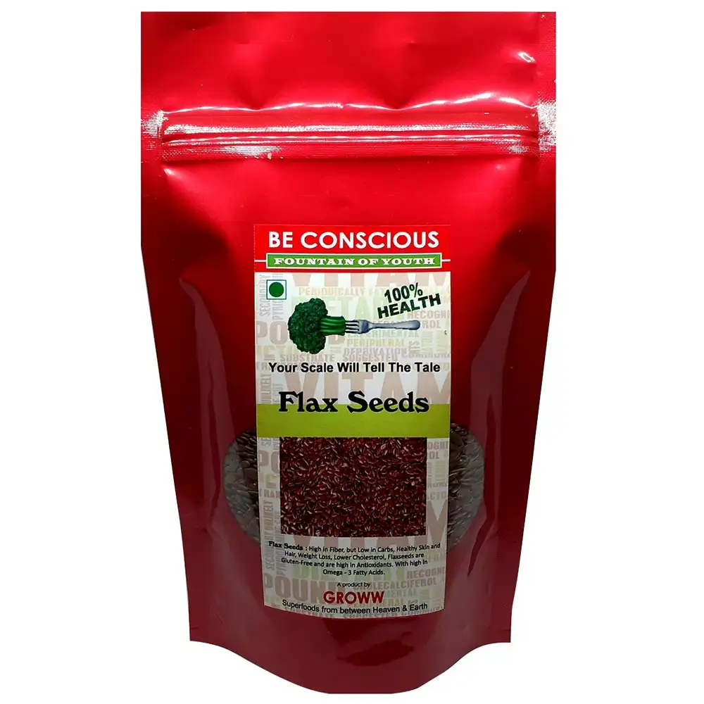 Be Conscious Flax Seeds,  Unflavoured  100 g