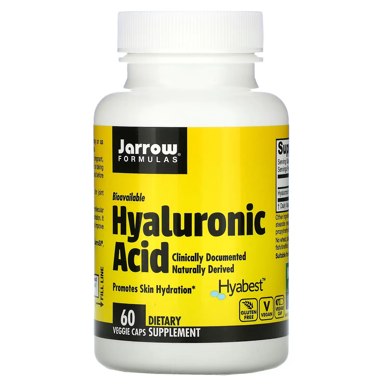 Hyaluronic Acid, 60 Veggie Caps