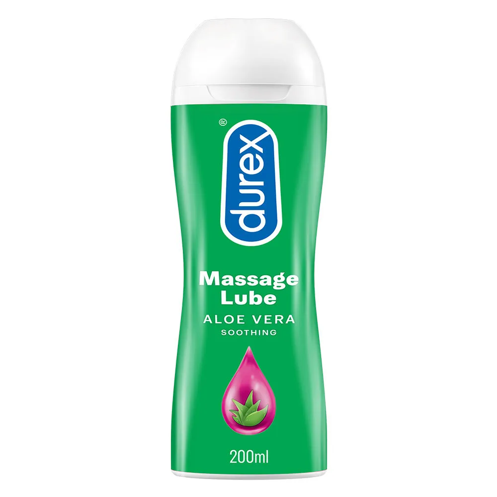 Durex Lube + Massage Gel 2in1 Lubricating Aloe Vera Soothing Gel