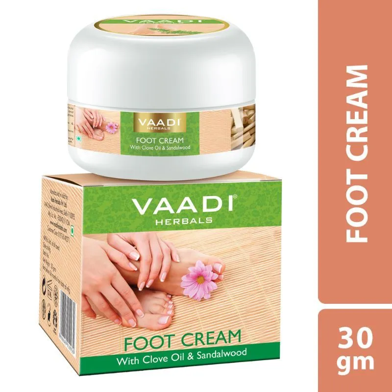 Vaadi Herbals Foot Cream With Clove Oil & Sandalwood