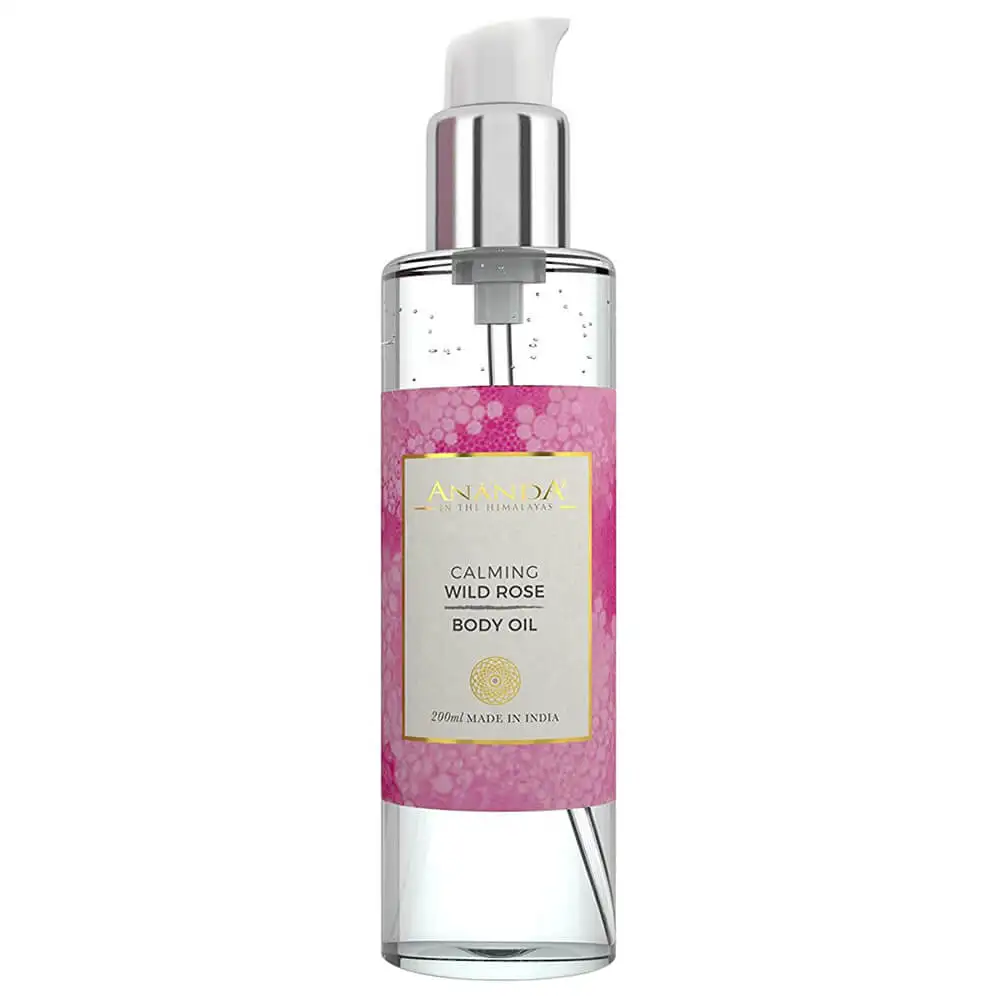 Ananda Calming Body Oil,  200 ml  Wild Rose