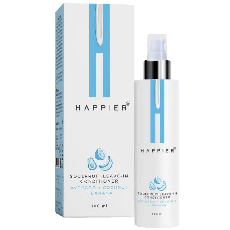 Happier Soulfruit Leave-In Conditioner For Hair Smoothing & Healthier Hair