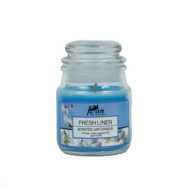 Pan Aromas Fresh Linen Scented Jar Candle