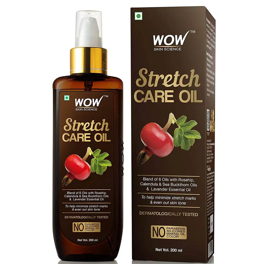 WOW Skin Science Stretch Care Oil,  200 ml