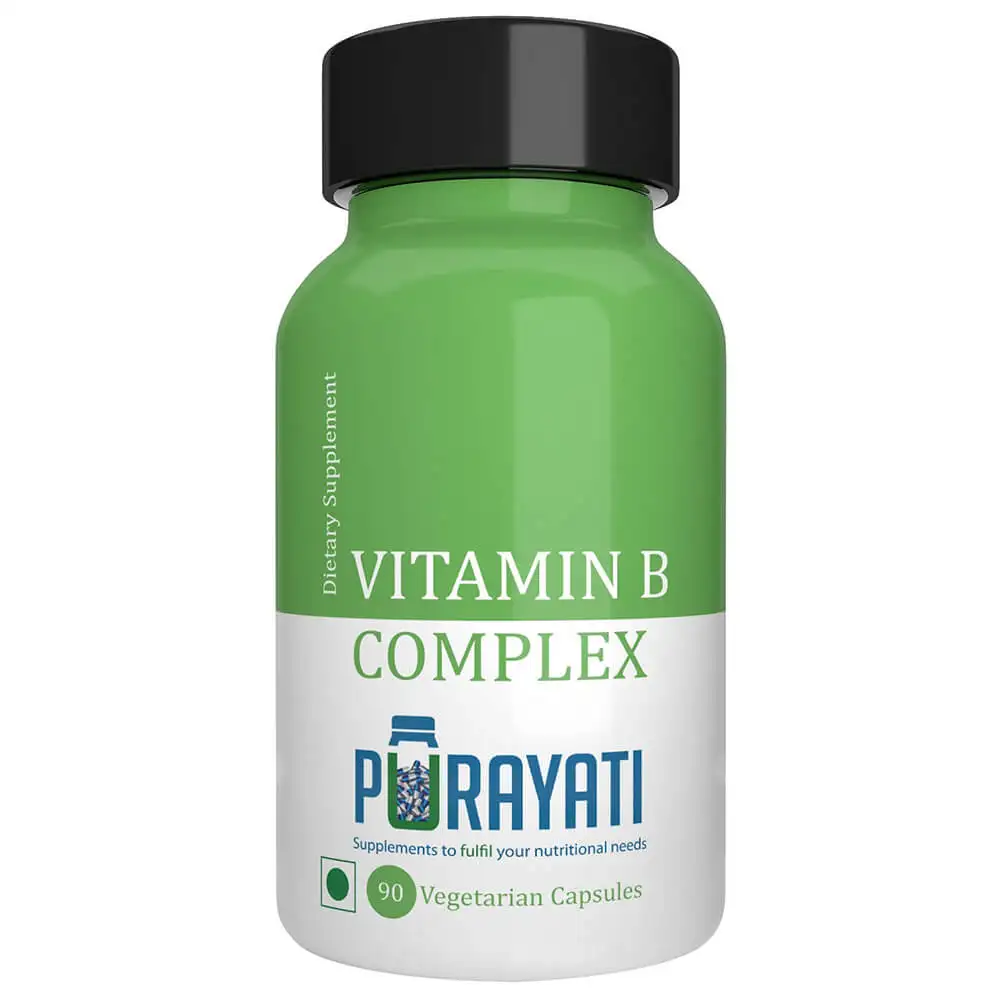 Purayati Vitamin B Complex,  Unflavoured  90 veggie capsule(s)