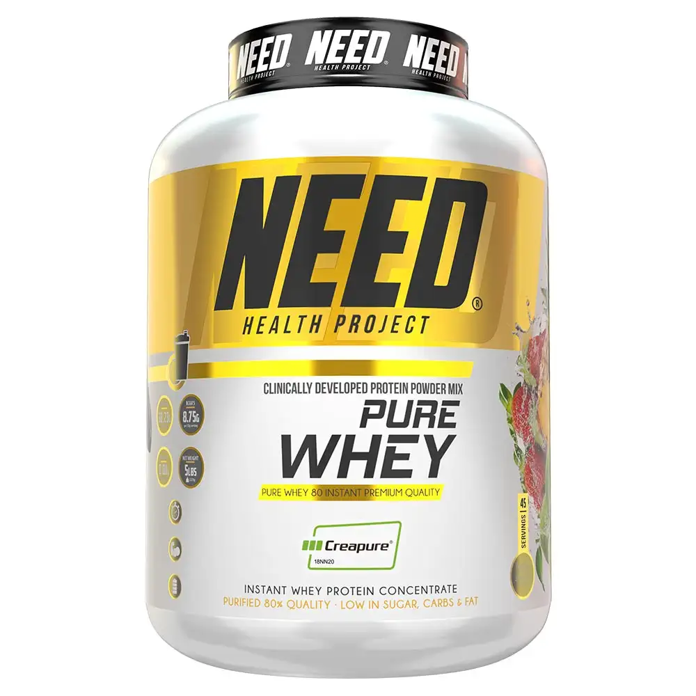 NEED Pure Whey,  5 lb  Tropical Fruits Smoothie