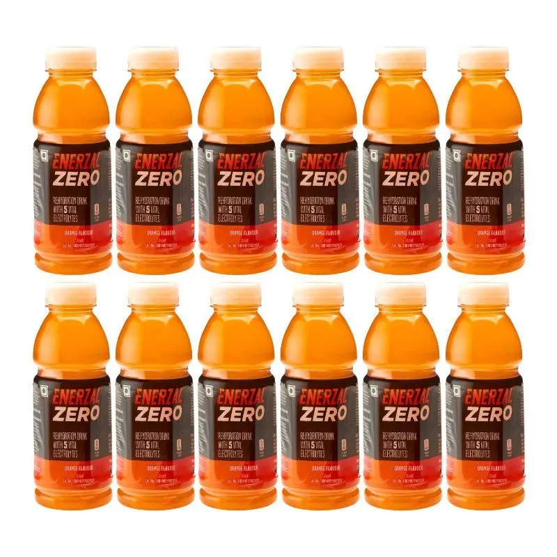 Enerzal Zero Energy Drink Liquid - Pack Of 12