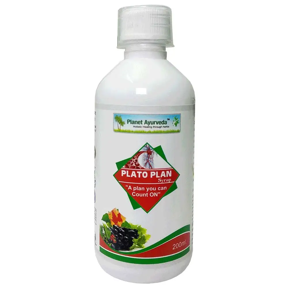 Planet Ayurveda Plato Plan Syrup,  200 ml