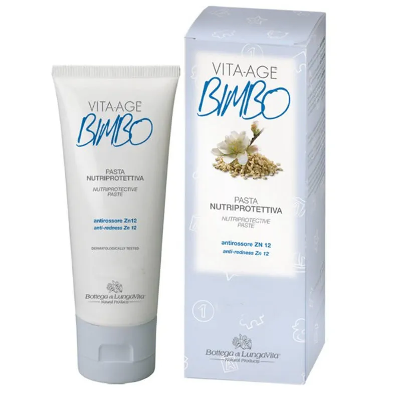 Bottega Di Lungavita Age Bimbo - Nappy Rash Cream Nutriprotective Paste (Antiredness Zn 12)