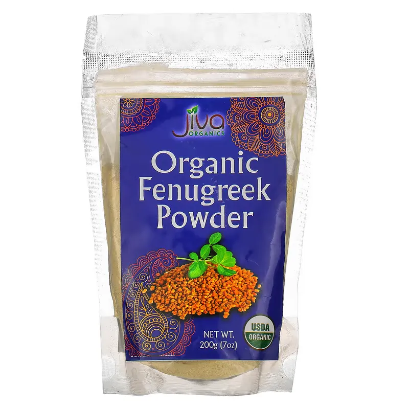 Organic Fenugreek Powder, 7 oz (200 g)