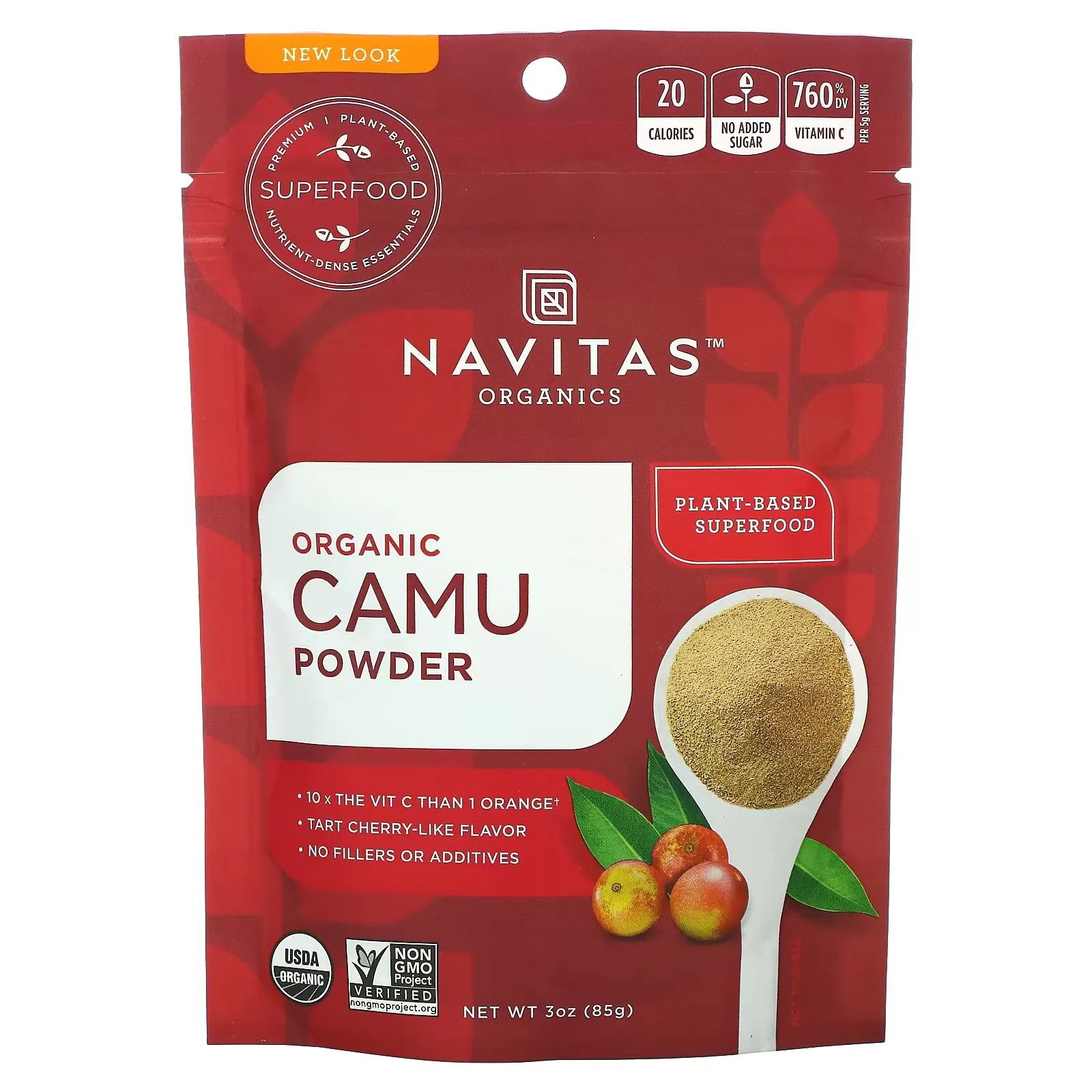 Organic Camu Powder, 3 oz (85 g)