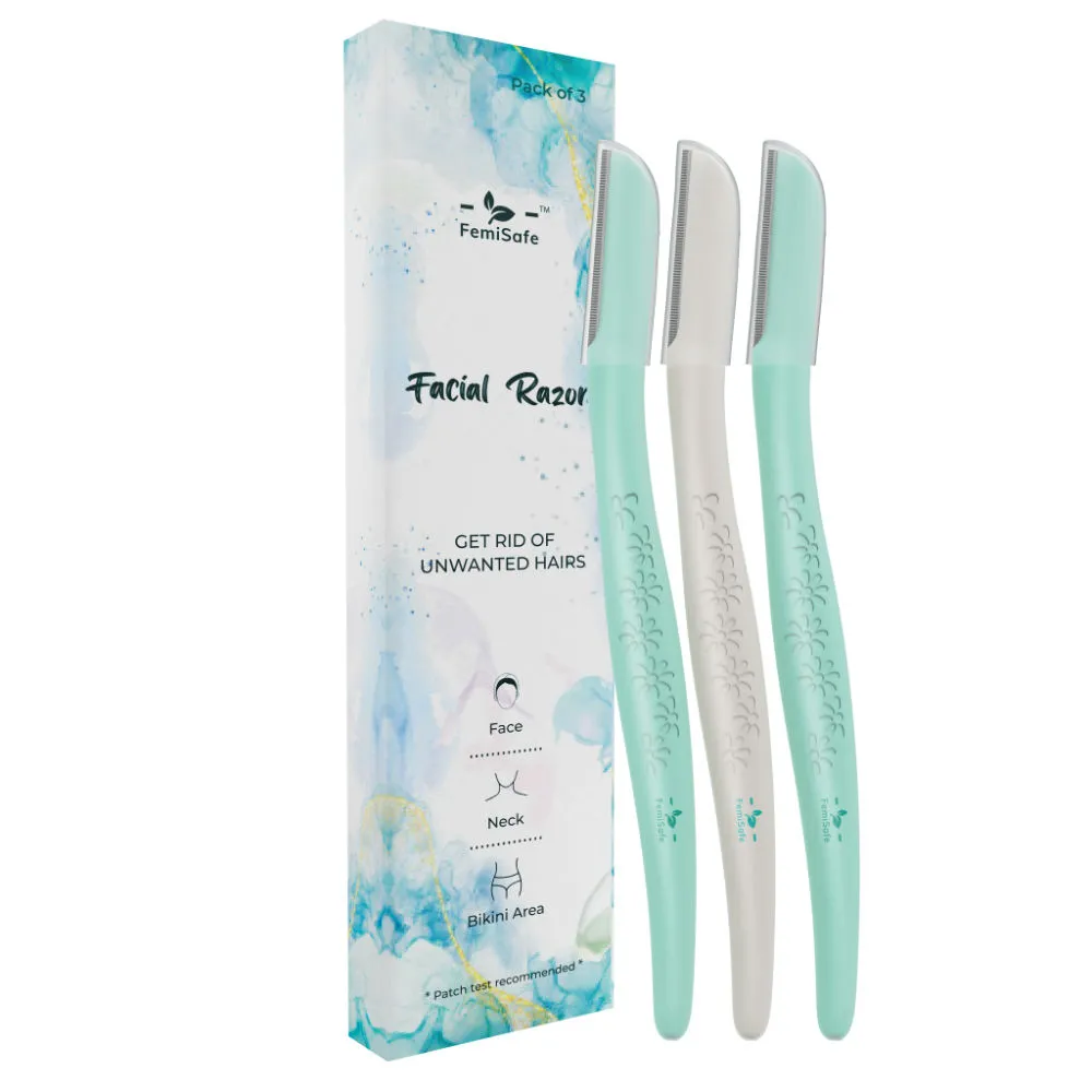 FemiSafe Facial Razors - Pack of 3