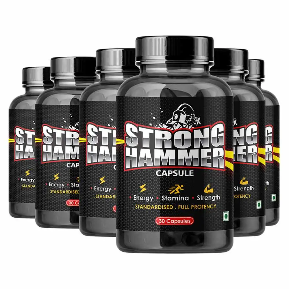 Herballyfe Strong Hammer (Pack of 6),  30 capsules