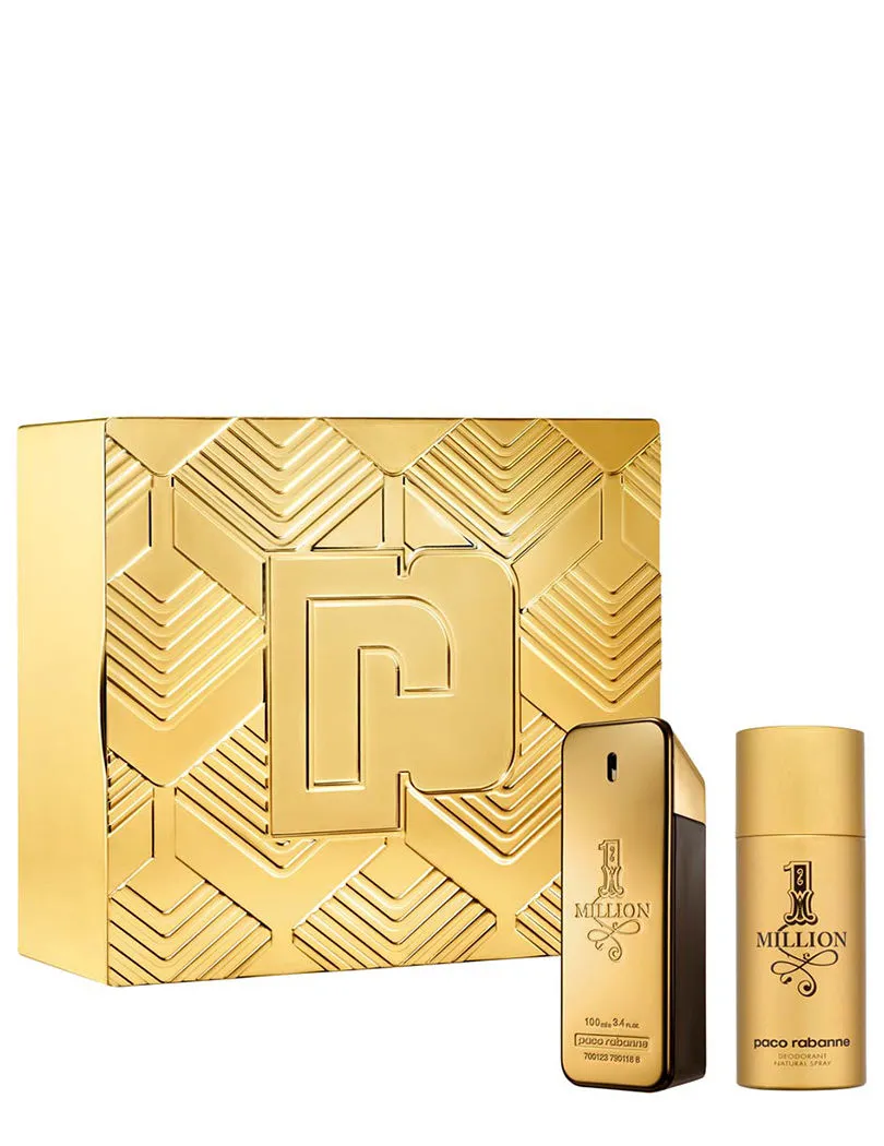 Paco Rabanne 1 Million Eau De Toilette With Deodorant