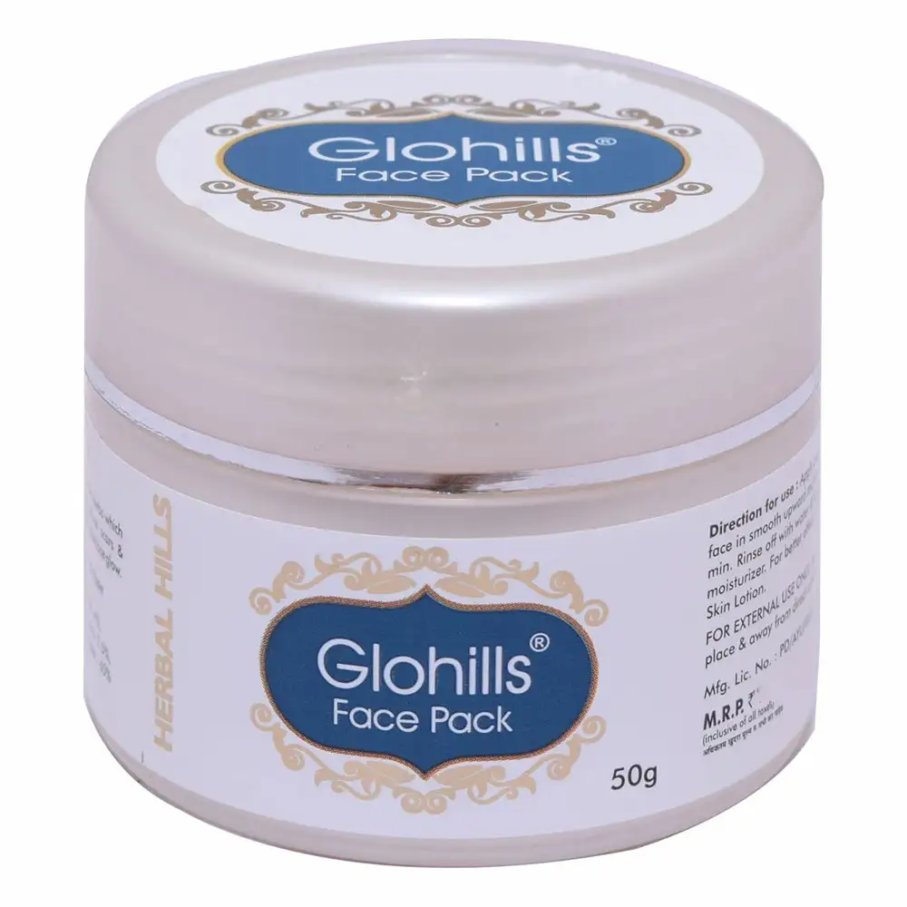 Herbal Hills Glohills Face Pack,  50 g  for All Skin Types