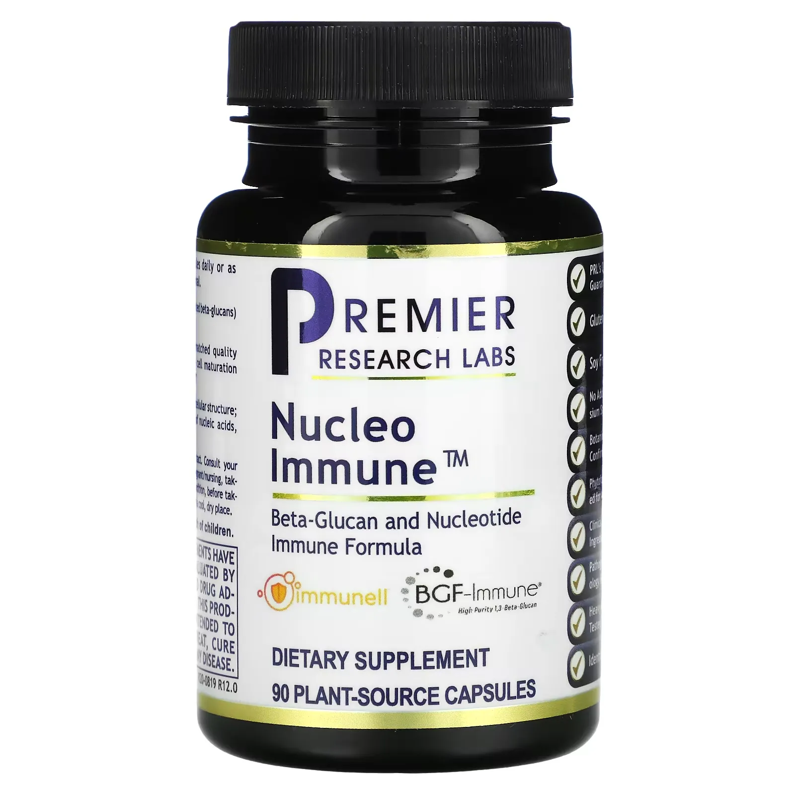 Nucleo Immune, 90 Plant-Source Capsules