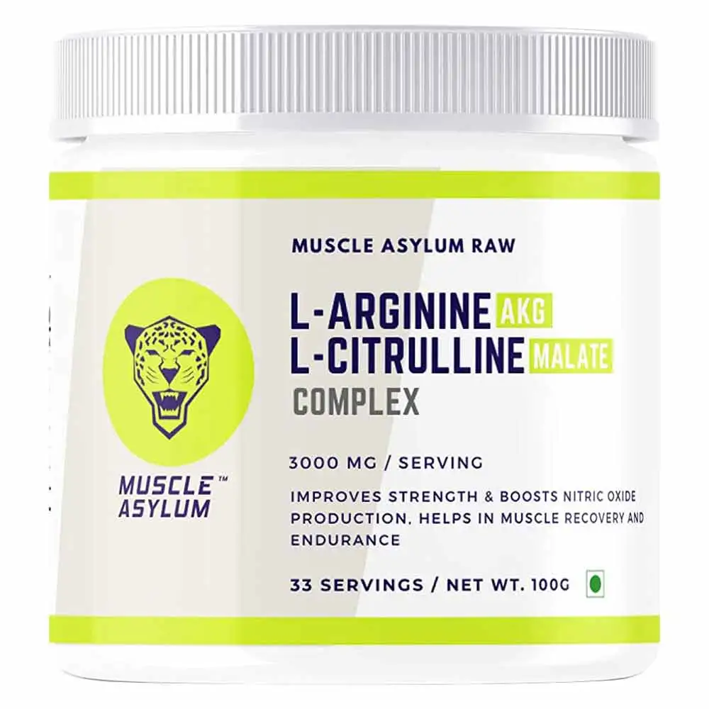 Muscle Asylum L-Arginine L-Citrulline Complex,  0.22 lb