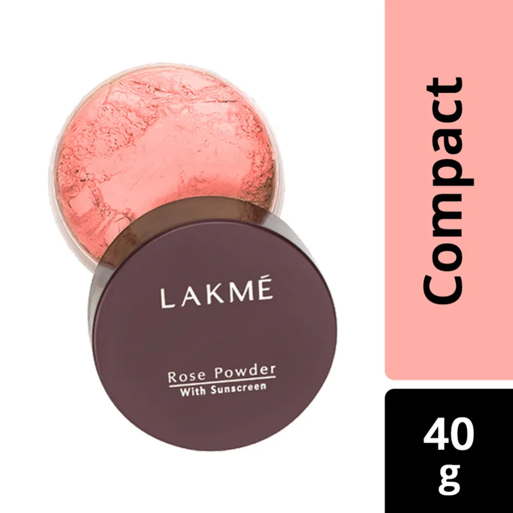 Lakme Rose Face Powder With Sunscreen